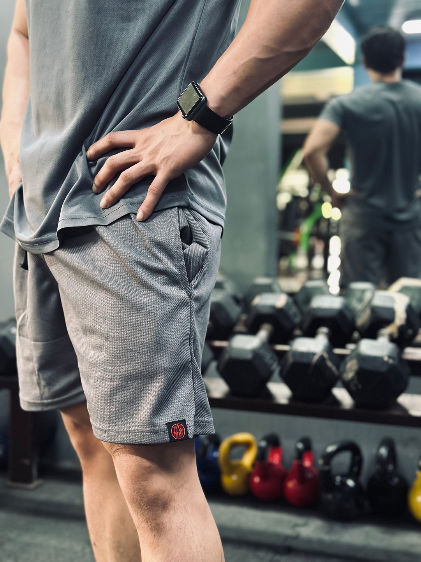 Gym short Gray