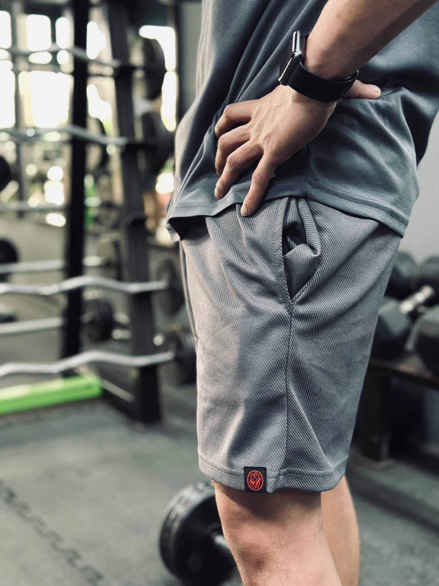 Gym short Gray